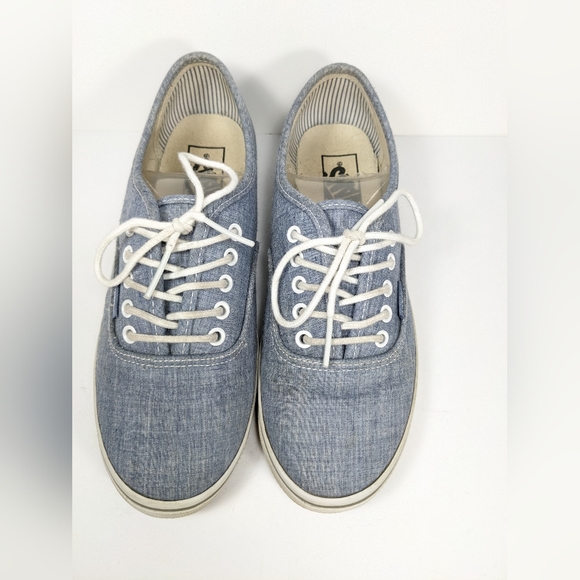 Unisex Vans Lo Pro light blue Chambray - Picture 8 of 11